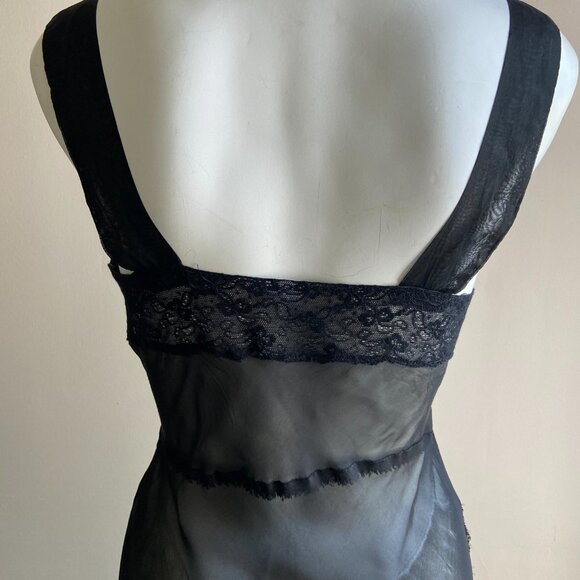 Vintage 1950s Sheer Lingerie Gown - Picture 11 of 14